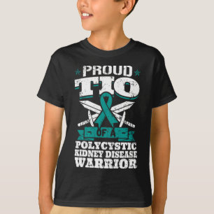 Tio Of A Polycystic Kidney Disease Warrior Uncle P T-Shirt