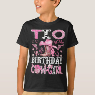 Tio Of The Birthday Cow-girl Nk Disco Rodeo Tio  T-Shirt