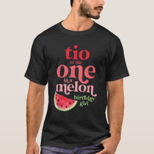 Tio of the One In A Melon Birthday Girl Watermelon T-Shirt