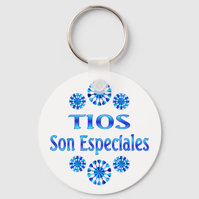 Tios Son Especiales Keychain (Front)