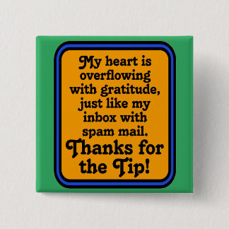 Tip Appreciation 2 Inch Square Button