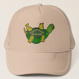 Tip me over Turtle Trucker Hat
