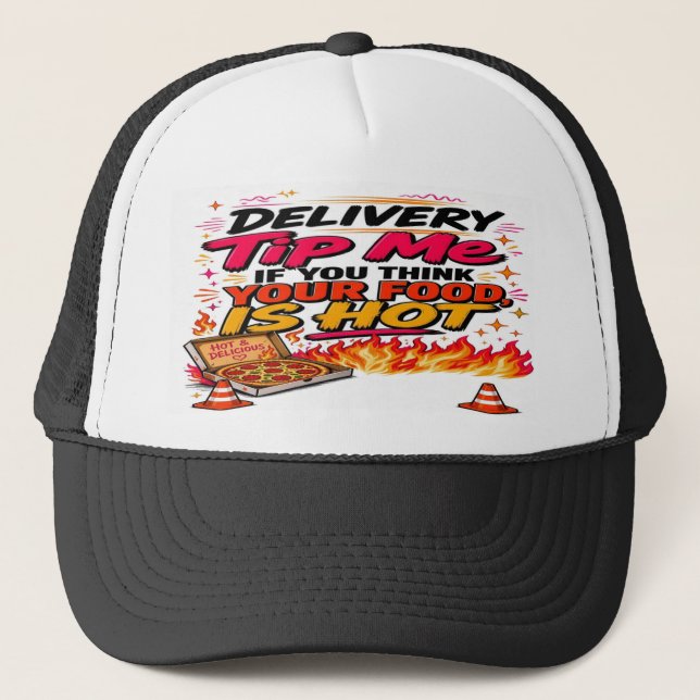 Tip Me Trucker Hat (Front)