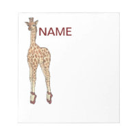 tip toe giraffe
