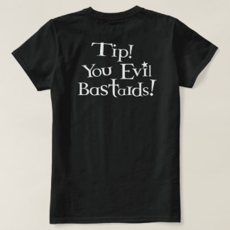 Tip Your Bartender Devil T-Shirt