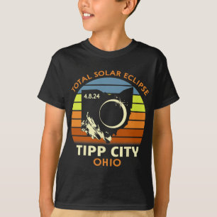 Tipp City Ohio Total Solar Eclipse 2024  T-Shirt