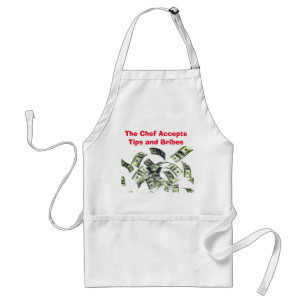Tips and Bribes Standard Apron