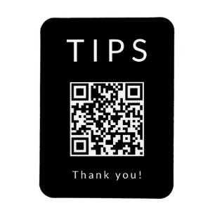Tips QR Code Magnet