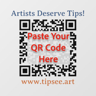 TipSee Member Window Cling Decal (transparent)