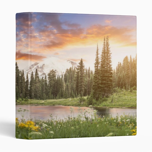 Tipsoo Lake of Mt.Rainier Binder (Front/Spine)
