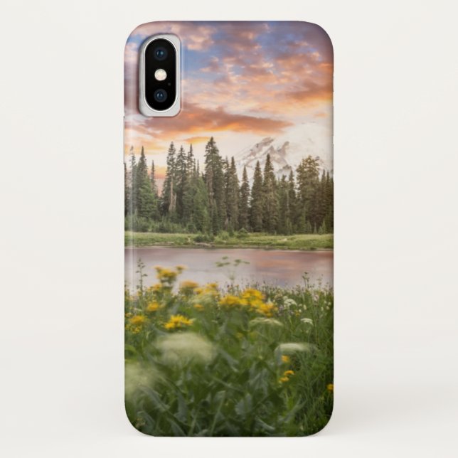 Tipsoo Lake of Mt.Rainier Case-Mate iPhone Case (Back)