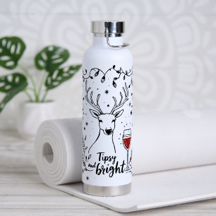 Tipsy and Bright Deer Water Bottle