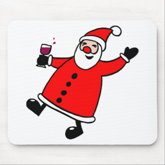 Tipsy Santa Mouse Pad