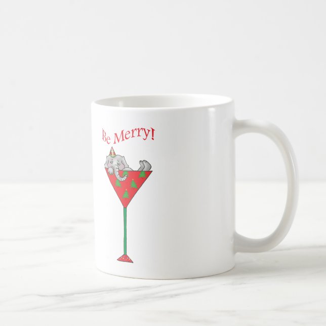 Tipsy-tini's Elephant Coffee Mug (Right)