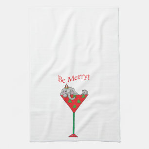 Tipsy-tini's Elephant Kitchen Towel
