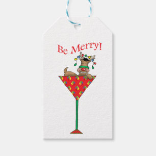Tipsy-tini's Reindeer Gift Tags