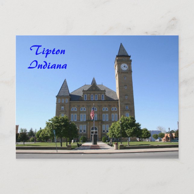 Tipton County Courthouse - Customized Postcard (Front)