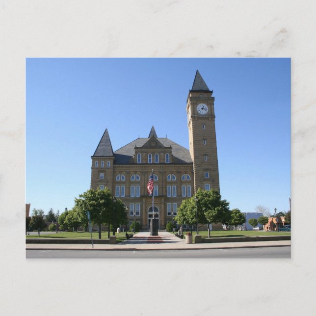 Tipton County Courthouse Postcard (Front)