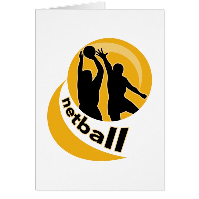 Tir de joueur de net-ball bloquant le tir (Devant)