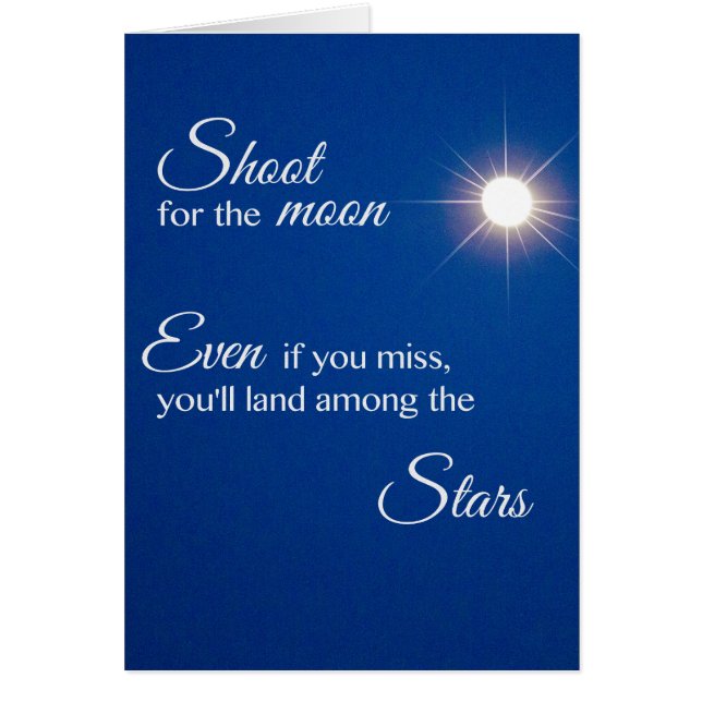 Tir pour la terre lune parmi les étoiles (Devant)