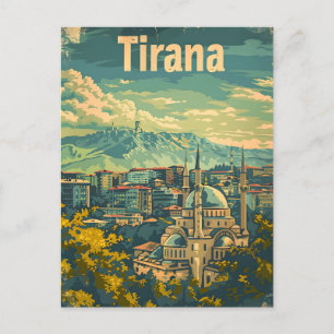 Tirana Vintage Postcard