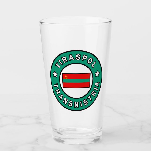 Tiraspol Transnistria Glass (Front)