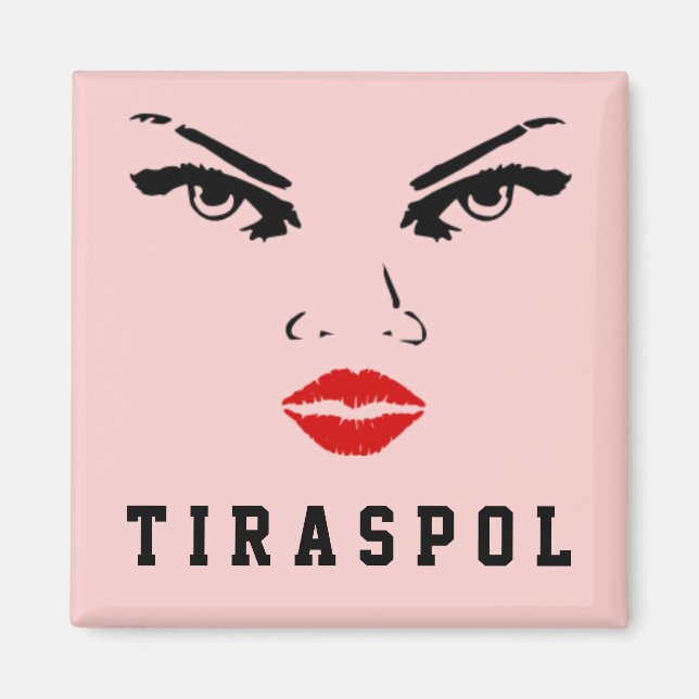 Tiraspol, Transnistria Woman Magnet (Front)