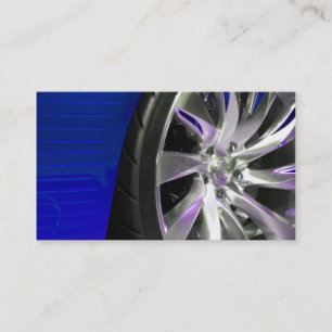 Tire and Rim Sales Business Card