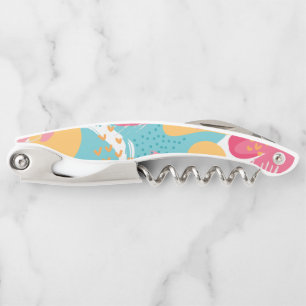 Tire-bouchon Abstrait coloré