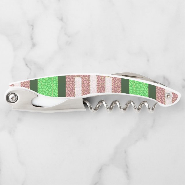 Tire-bouchon Bande d'ouverture de la bouteille à vis (Devant)