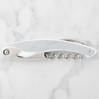 Tire-bouchon Bouteille en pierre de marbre blanc