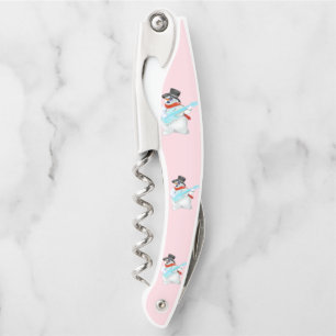 Tire-bouchon Cadeau de Noël du Garçon à vis à neige Snowman Roc