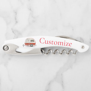 Tire-bouchon Camper Teardrop Classic Retro Thunder_Cove