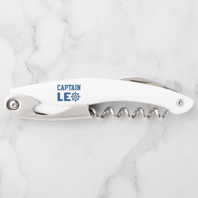 Tire-bouchon Capitaine Leo (Devant)