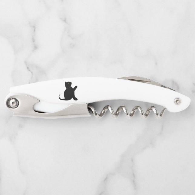 Tire-bouchon Cat dit bonjour (Devant)