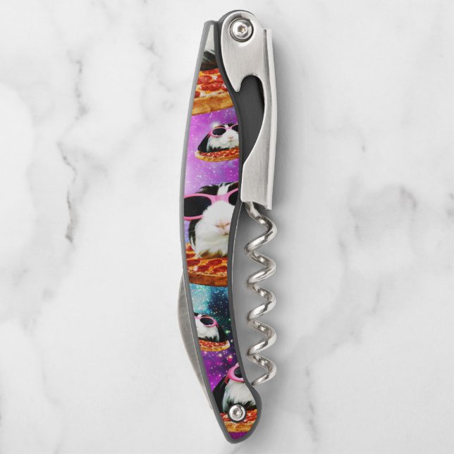 Tire-bouchon Cobaye drôle de l'espace (Dos)