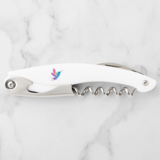 Tire-bouchon Colibri arc-en-ciel exotique (Devant)