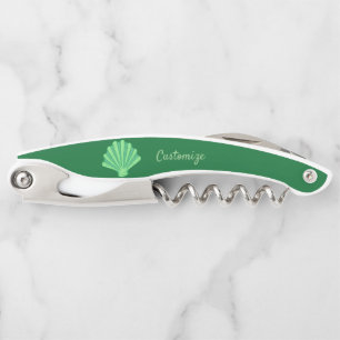 Tire-bouchon Coquille de pétoncle vert Sage Thunder_Cove