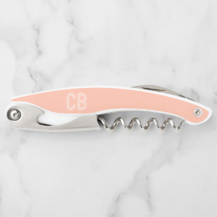 Tire-bouchon Couleur tendance Peach Soft Peach Custom Waiter's 