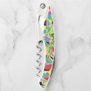 Tire-bouchon Couleurs Abstraites colorées - Art - Multicolore