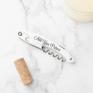 Tire-bouchon de serveur de photo personnalisée