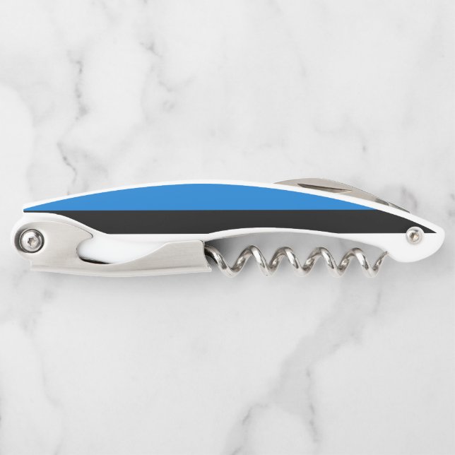 Tire-bouchon Drapeau de l'Estonie (Devant)