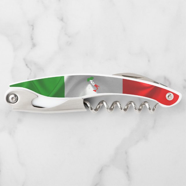 Tire-bouchon Drapeau italien (Devant)