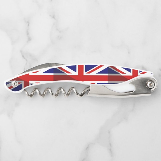 Tire-bouchon Drapeau Union Jack de l'ombre (Dos)
