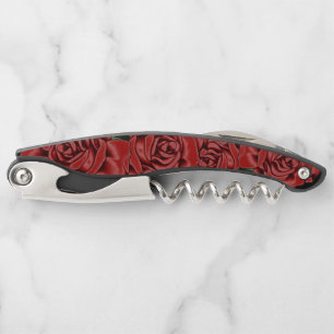 Tire-bouchon Élégance Red Rose