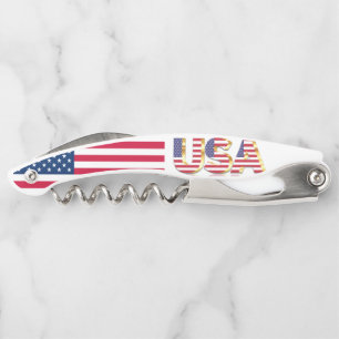 Tire-bouchon États-Unis - États-Unis d'Amérique - Drapeau