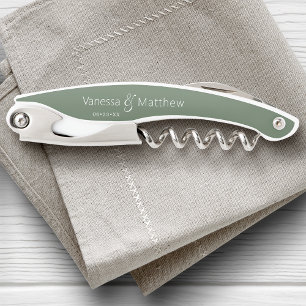 Tire-bouchon Eucalyptus, Mariage minimal moderne du couple