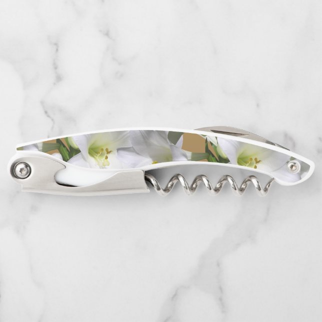 Tire-bouchon Flore d'ouverture de la bouteille de bouchon (Devant)