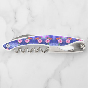 Tire-bouchon Gerberas Waiter's Corkvis de belles fleurs
