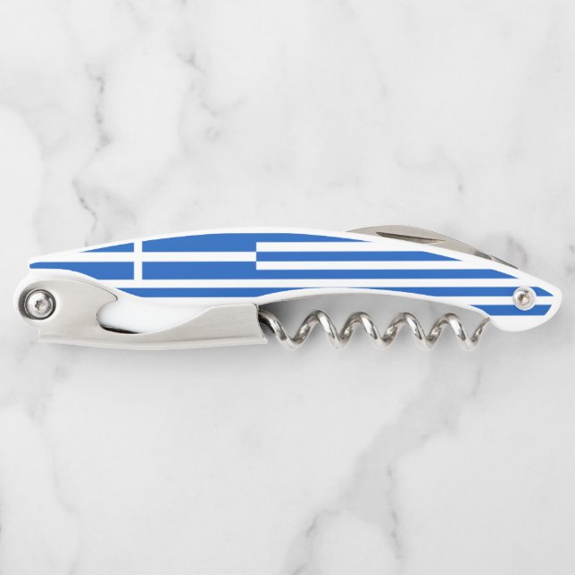 Tire-bouchon Greek flag (Devant)